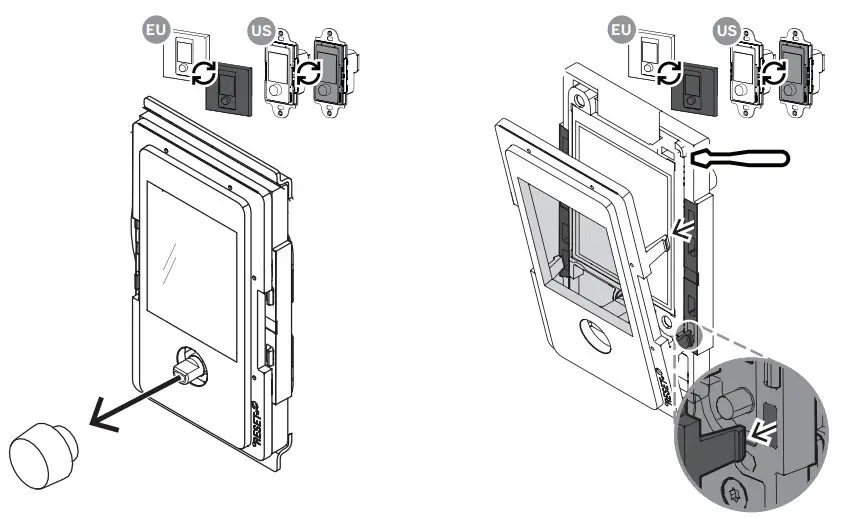 DYNACORD WPN1-EU Wall Panel Controller Networked - fig 5