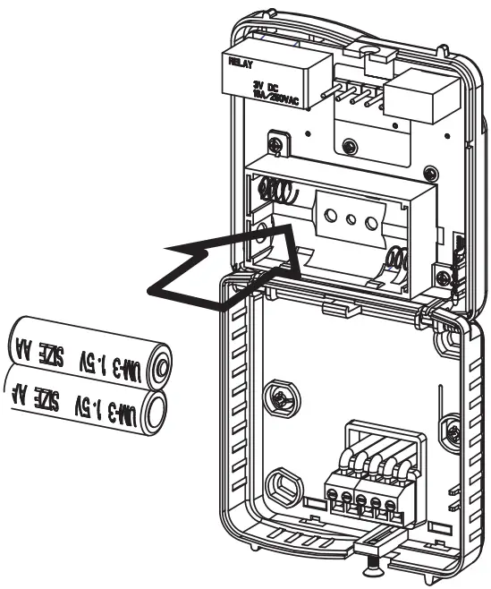 Replacing the batteries