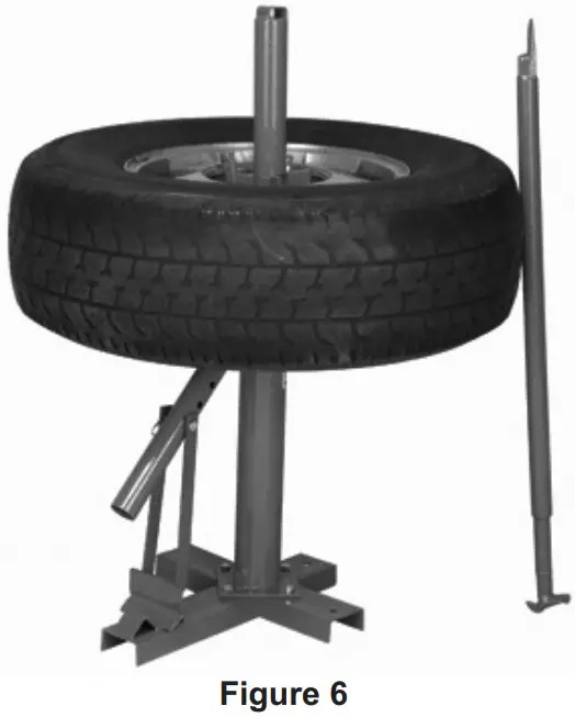 PITTSBURGH 58731 Portable Tire Changer - Tire