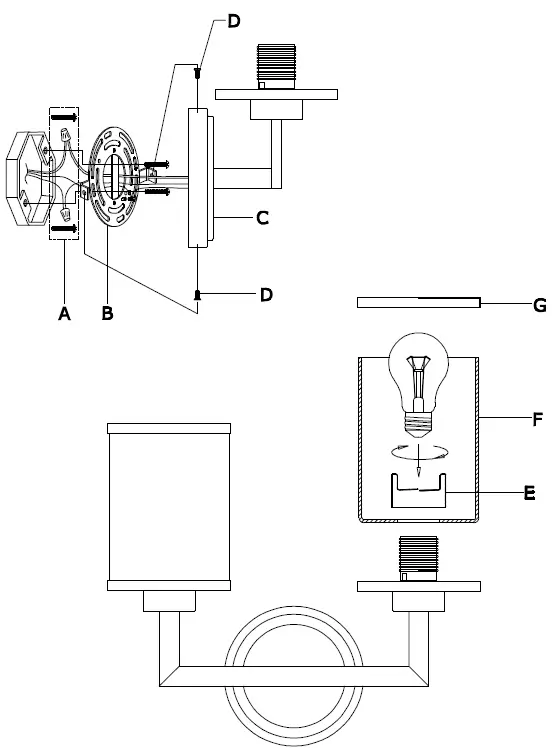 CRYSTORAMA-BRY-8002-BF-Bryant-2-Light-Black-Forged-Wall-Sconce-fig- (4)