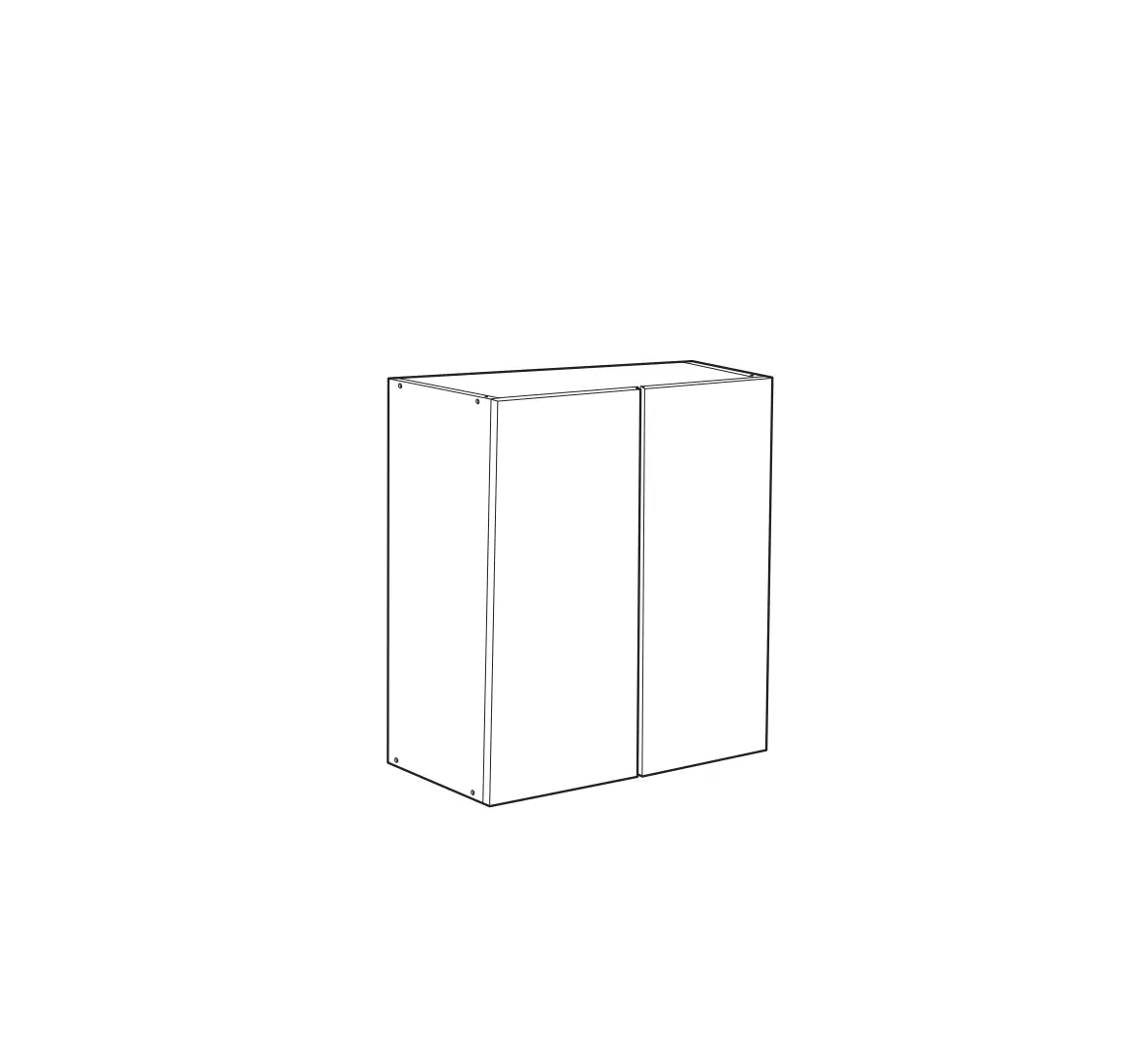 Ikea Aa-396272-16-2 Ivar 2 Doors Cabinet Instruction Manual