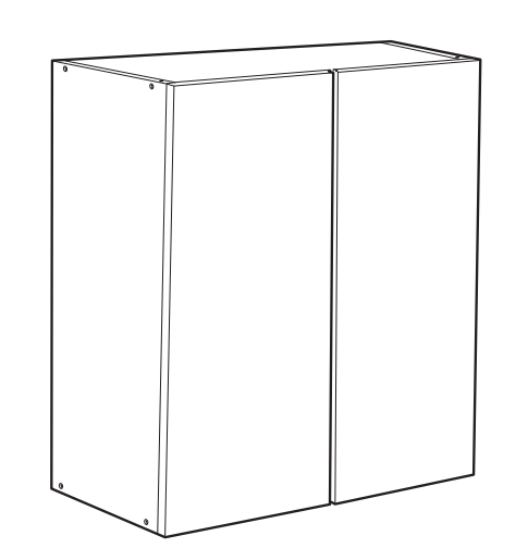 IKEA AA-396272-16-2 IVAR 2 Doors Cabinet