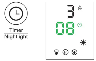 VIVOSUN-HD-2113-Cool-and-Warm-Mist-Ultrasonic-Humidifier-fig-8