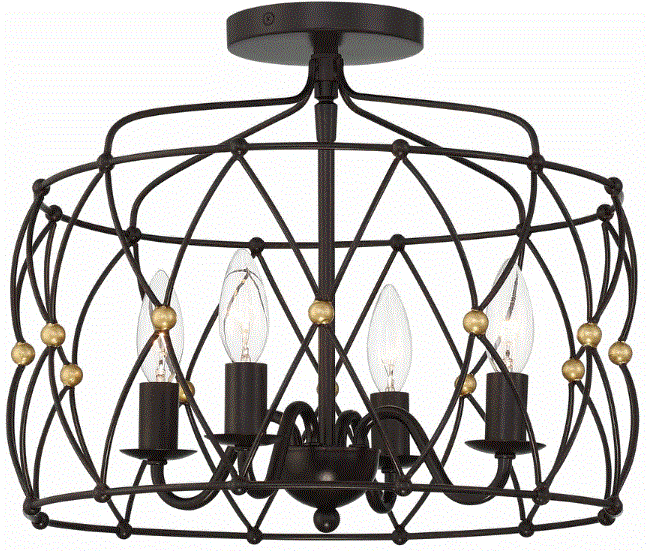 CRYSTORAMA-ZUC-A9030-EB-GA-CEILING-Zucca-Four-Light-Ceiling-Mount-product