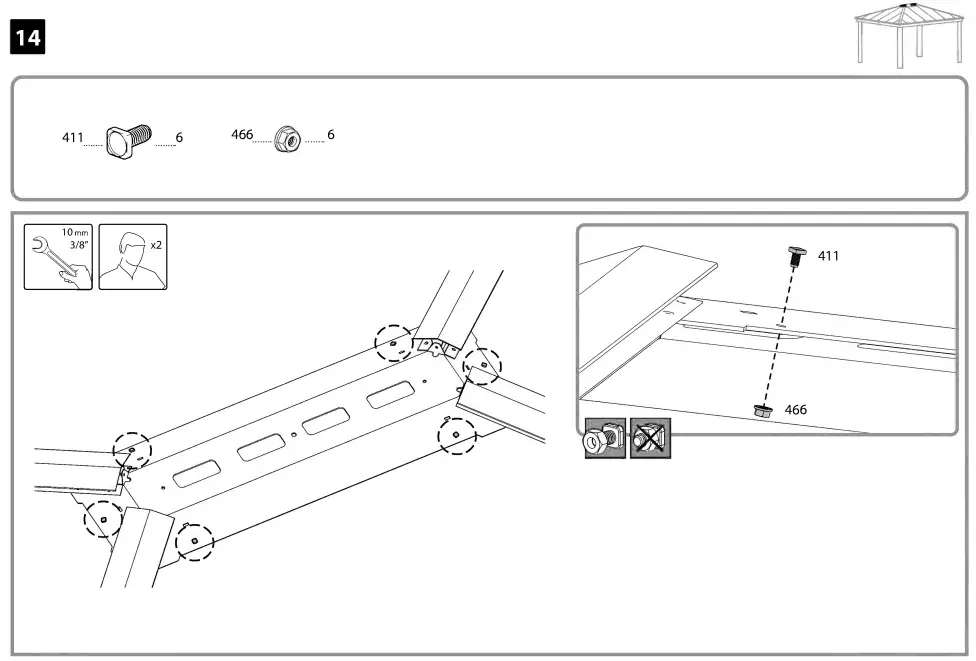 PALRAM-DALLAS-12 x14-Gazebo-Kit-32