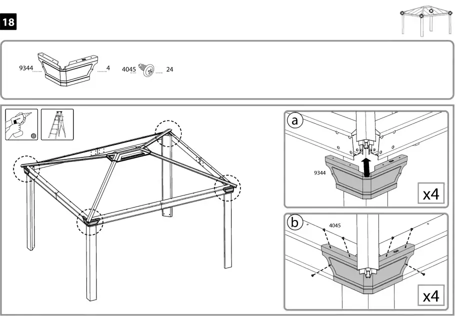 PALRAM-DALLAS-12 x14-Gazebo-Kit-36