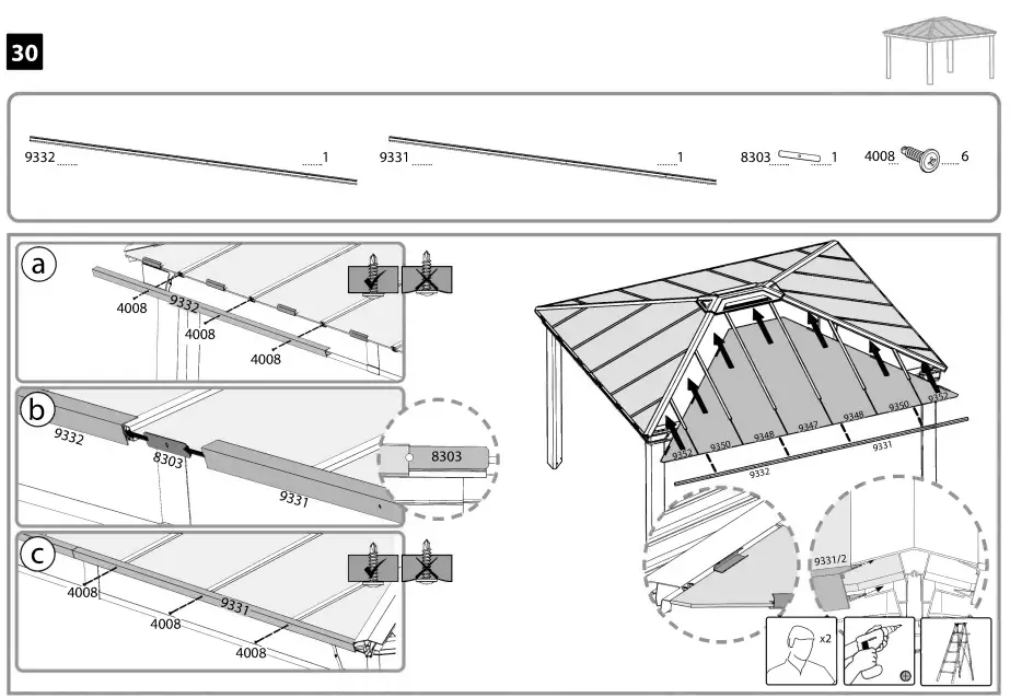PALRAM-DALLAS-12 x14-Gazebo-Kit-48