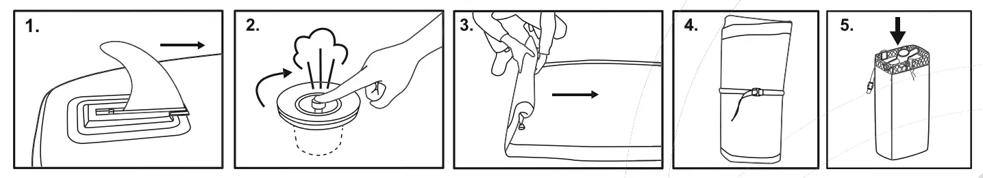 freespirit Stand-Up Paddle Board - PACK AWAY