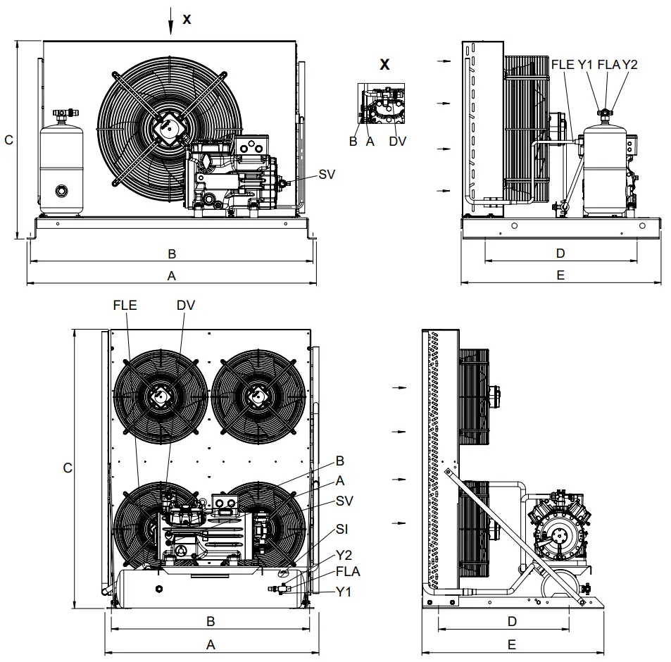 Dimensions and connections