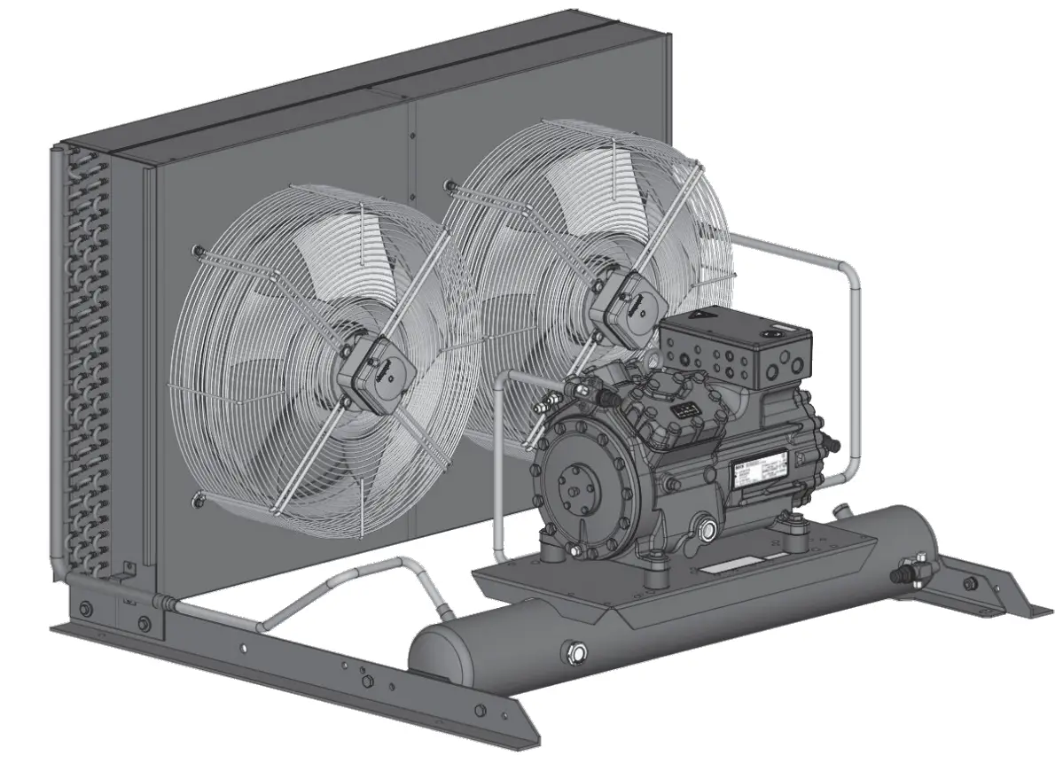 Danfoss SHA(X)22e...L BOCK Condensing Units