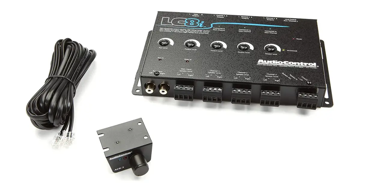 Audiocontrol Lc8i Black 8 Channel Line Output Converter User Guide