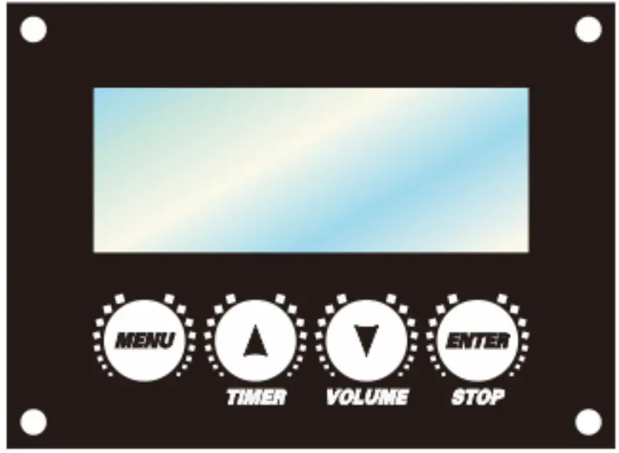 DJPower WP-2 Bubble Fogger - Control
