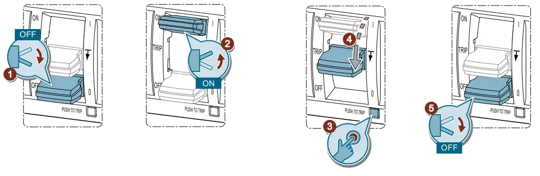 SIEMENS 3VA5110 4ED11 0AA0 Circuit Breaker with Thermal Magnetic Trip Unit -&RQWHQWV