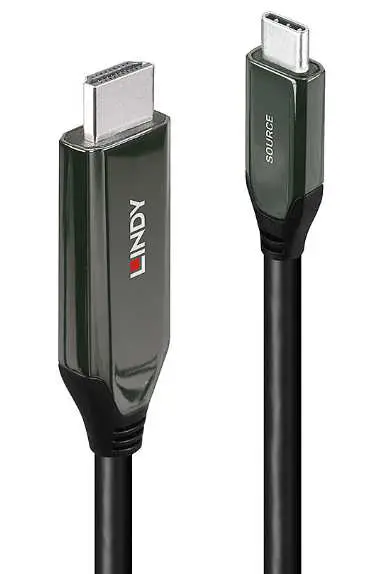 LINDY 43367 USB Type C to HDMI 8K60 Adapter Cable - Cover
