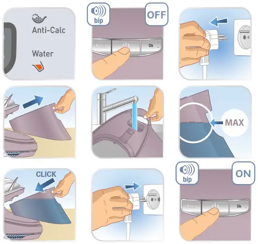 Tefal 187GV9820G0 Steam Iron - Product Overview 8