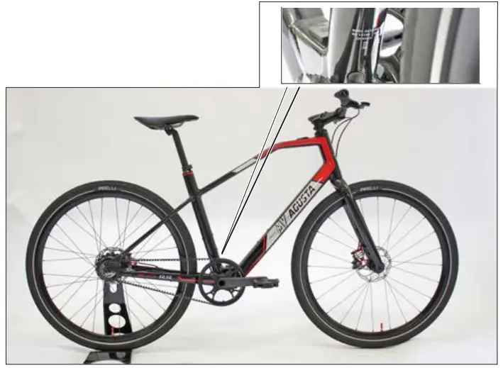 MV AGUSTA AMO R Single Speed E-Bike - BICYCLE