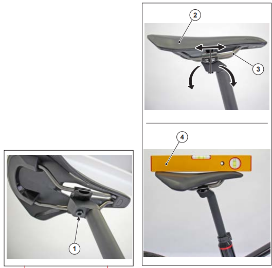 MV AGUSTA AMO R Single Speed E-Bike - Saddle inclination