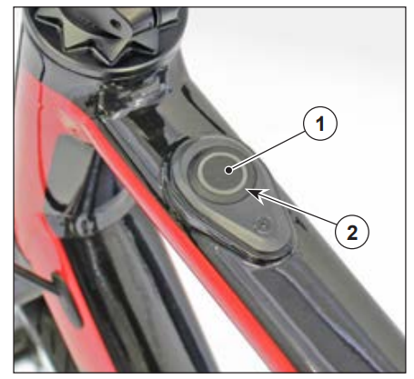 MV AGUSTA AMO R Single Speed E-Bike - Switching lights