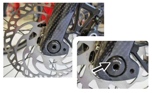 MV AGUSTA AMO R Single Speed E-Bike - TIGHTENING TORQUES