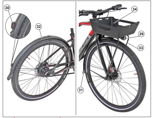 MV AGUSTA AMO R Single Speed E-Bike - BICYCLE COMPONENTS