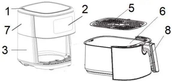 GFERRARi-G10176-FRIGGISANO-XXL-Air-Fryer-fig-4