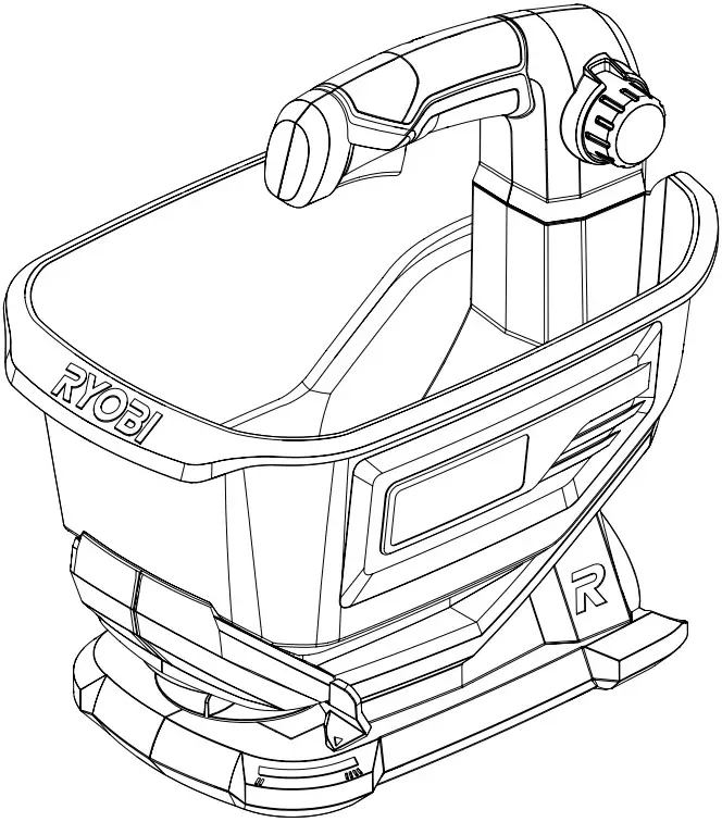 RYOBI P2760-SS ONE 18V 10 Inch Cordless Electric Snow Shovel