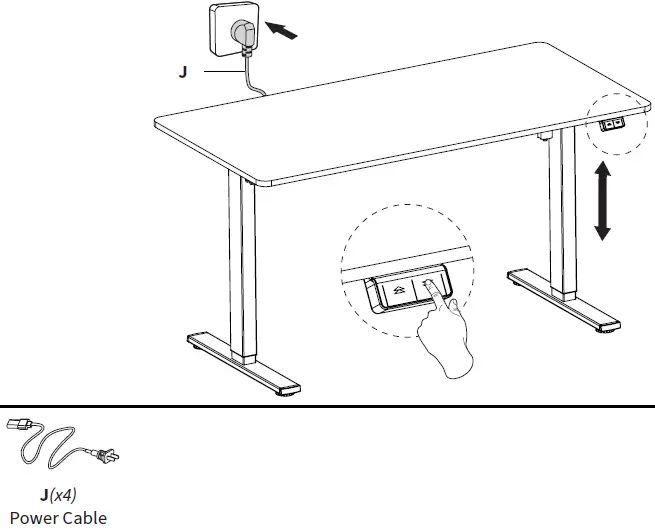 V I V O-DESK-V100EW-Electric-Stand-Up-Desk-Frame-Workstation-fig- (13)