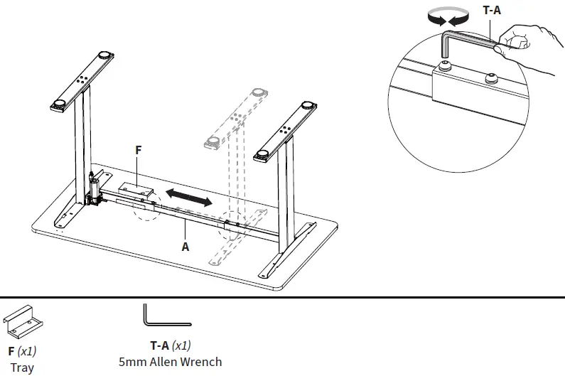 V I V O-DESK-V100EW-Electric-Stand-Up-Desk-Frame-Workstation-fig- (8)