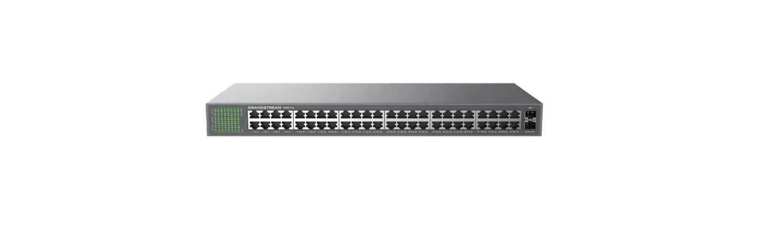 Grandstream Gwn7706 48 Unmanaged Gigabit Port And 2 Sfp Port Switch Installation Guide Grandstream Gwn7706 48 Unmanaged Gigabit Port And 2 Sfp Port Switch Installation Guide