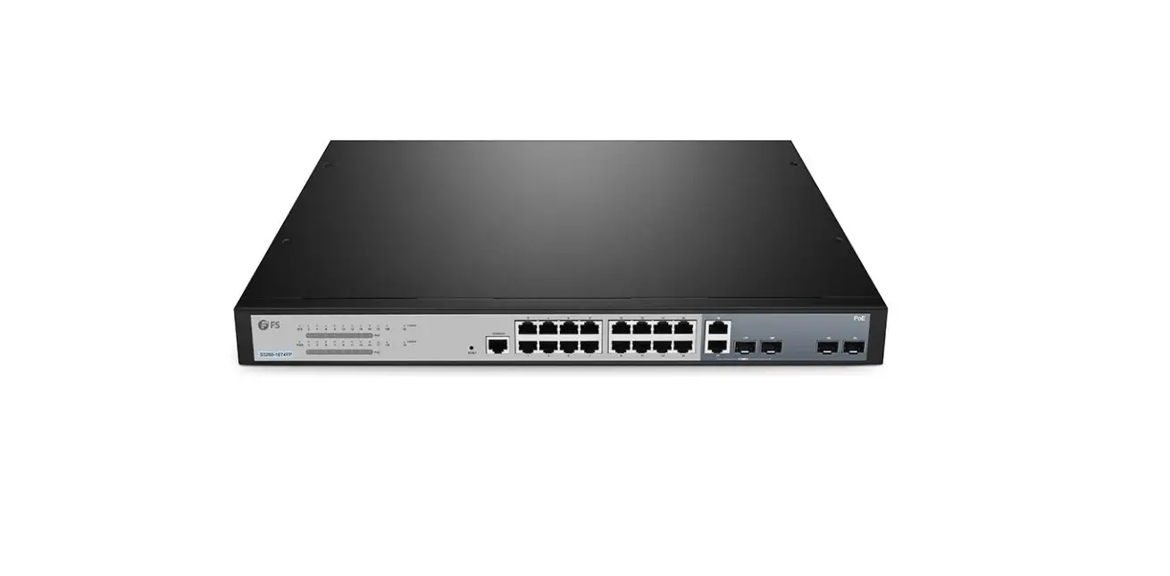 Fs S3260-16t4fp Poe+ Series Switch Typical Network Solution Instruction Manual