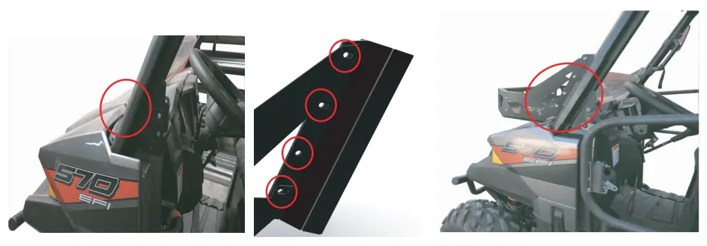 AFX ACC096 Ranger Front Basket - rack on the front