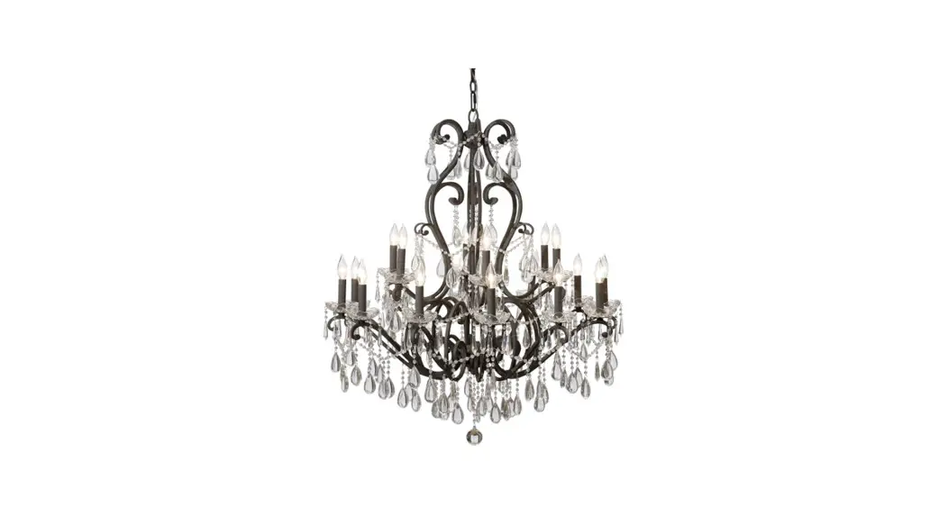 Ethan Allen 093643 Medium Whitney Charcoal Chandelier Instruction Manual Ethan Allen 093643 Medium Whitney Charcoal Chandelier Instruction Manual