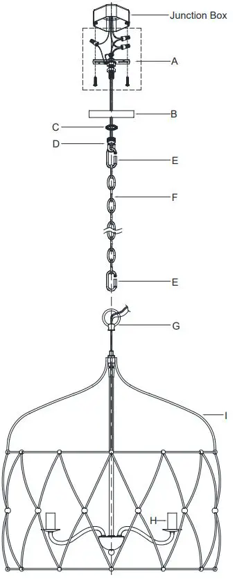 CRYSTORAMA-ZUC-A9035-EB-GA-Zucca-6-Light-Lantern-FIG-6