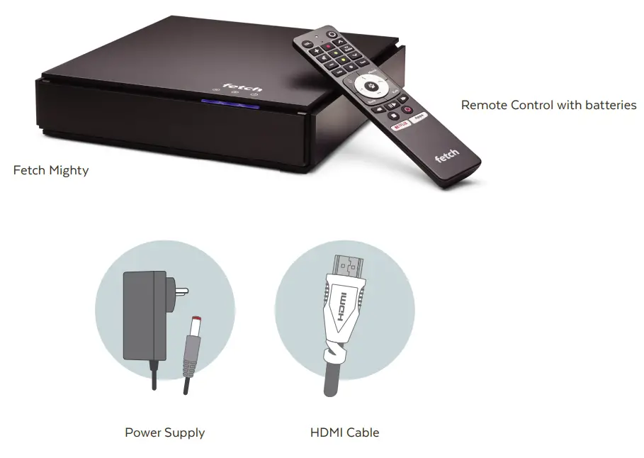 fetch Mighty Gen 4 PVR Set Top Box -