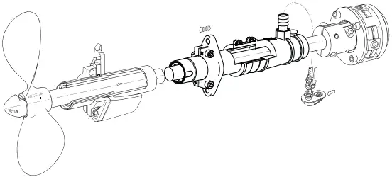 vetus ZWBH25 Propeller Shaft Seal A0