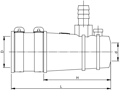 vetus ZWBH25 Propeller Shaft Seal A1
