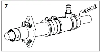 vetus ZWBH25 Propeller Shaft Seal B7