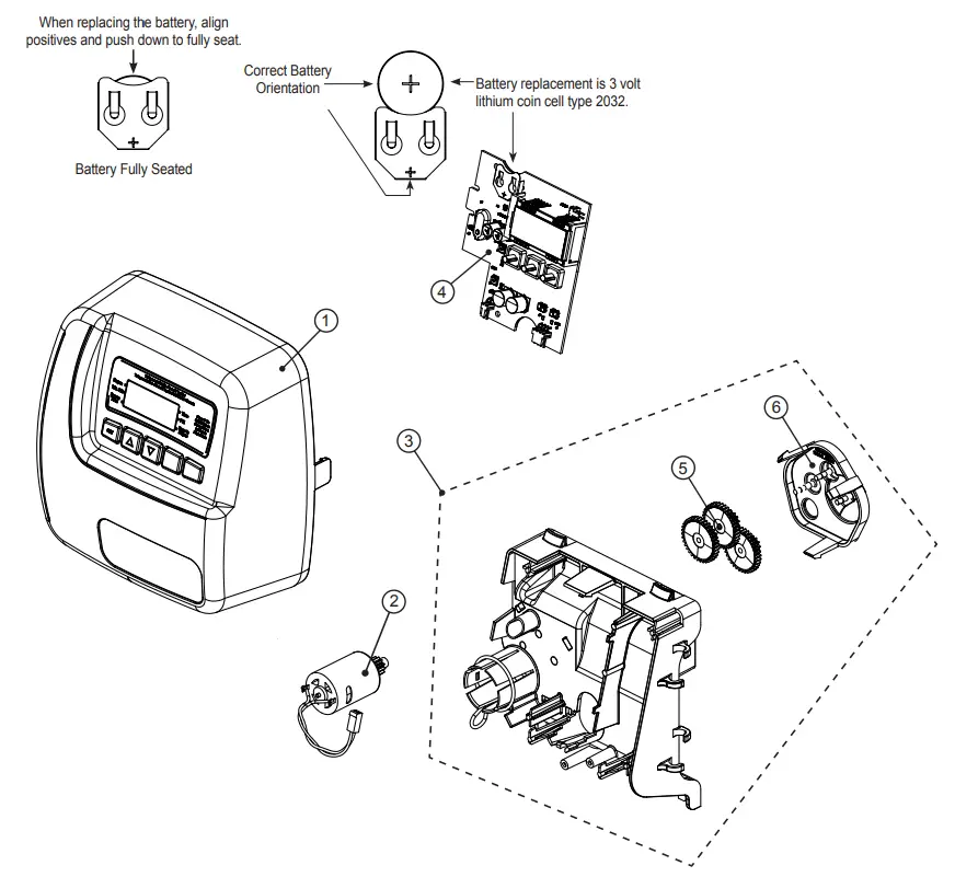 CHARGER Water WS1 25CT 1 25 Inch Control Valve - battery, align