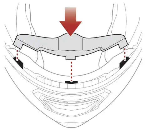 SENA Impulse Motorcycle Bluetooth Helmet with Mesh Intercom - fig 12