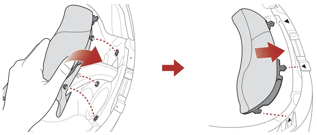 SENA Impulse Motorcycle Bluetooth Helmet with Mesh Intercom - fig 14