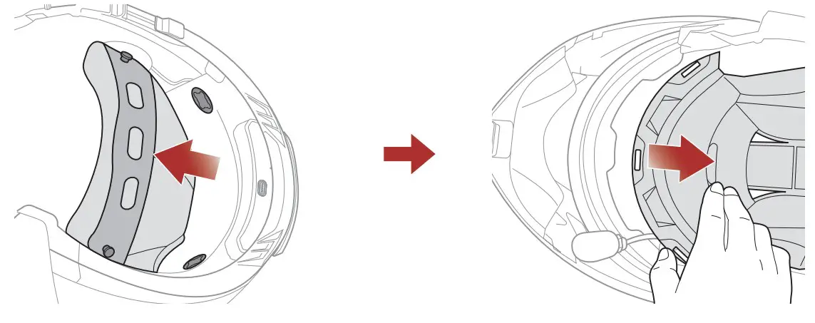 SENA Impulse Motorcycle Bluetooth Helmet with Mesh Intercom - fig 15