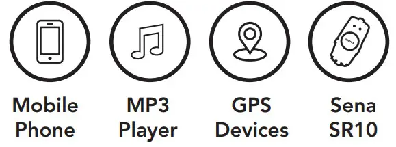 SENA Impulse Motorcycle Bluetooth Helmet with Mesh Intercom - fig 22