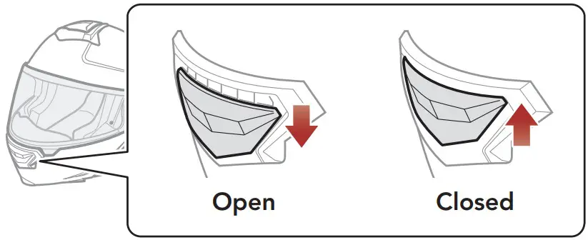 SENA Impulse Motorcycle Bluetooth Helmet with Mesh Intercom - fig 6