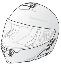 SENA Impulse Motorcycle Bluetooth Helmet with Mesh Intercom - icon 7