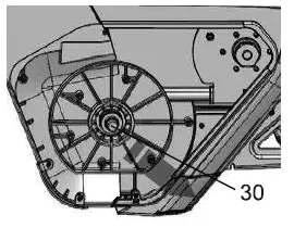 greenworks SNB401 Snow Thrower-fig-22