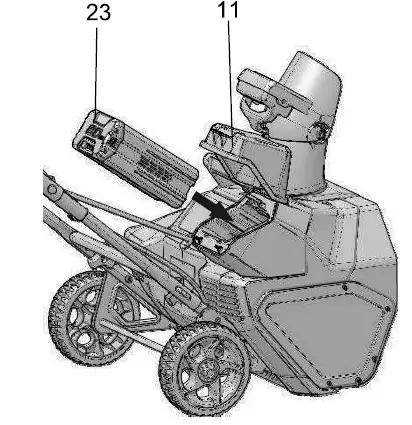 greenworks SNB401 Snow Thrower-fig-9