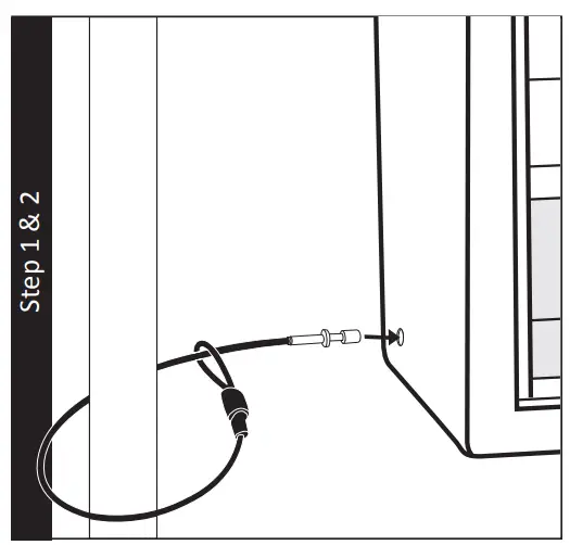 Sanctuary SA-PV2M Home and Office Security Vaults - PROVIDED CABLE