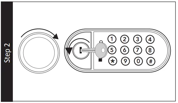 Sanctuary SA-PV2M Home and Office Security Vaults - key