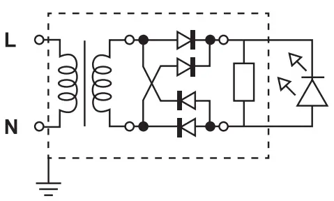 tecnolite 60FTL3434MV Arbotante Cristal Exterior Light - fig 5