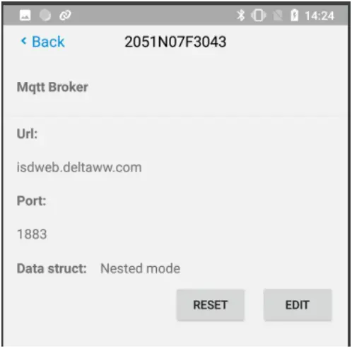 UNO IAQ App Indoor Air Quality Monitor Engineer Mode - MQTT 2